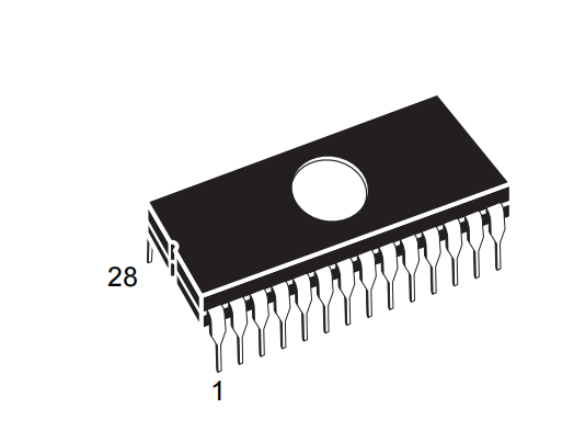 ST 意法半導(dǎo)體 微控制器 M27128A-2PI