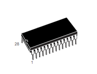 ST 意法半導(dǎo)體 存儲器 EPROM M27C256B-12F1