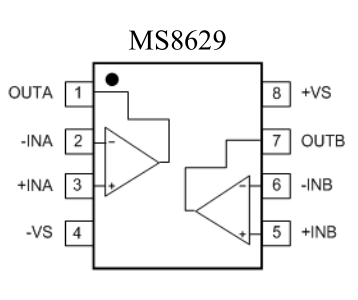 瑞盟 高精度運(yùn)算放大器 零漂移 單電源 輸入輸出 軌到軌 MS8629/M