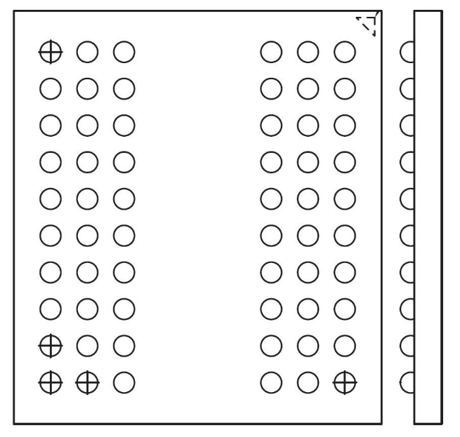 Micron 鎂光 動(dòng)態(tài)隨機(jī)存取存儲(chǔ)器 MT46H64M16LFBF-5 IT:B