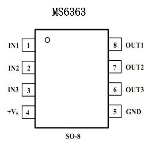 瑞盟 視頻驅(qū)動(dòng)放大器 6階高清視頻濾波驅(qū)動(dòng) MS6363