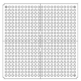 Xilinx 賽靈思 邏輯芯片 FPGA 現(xiàn)場(chǎng)可編程門(mén)陣列 XCKU040-2FFVA1156I