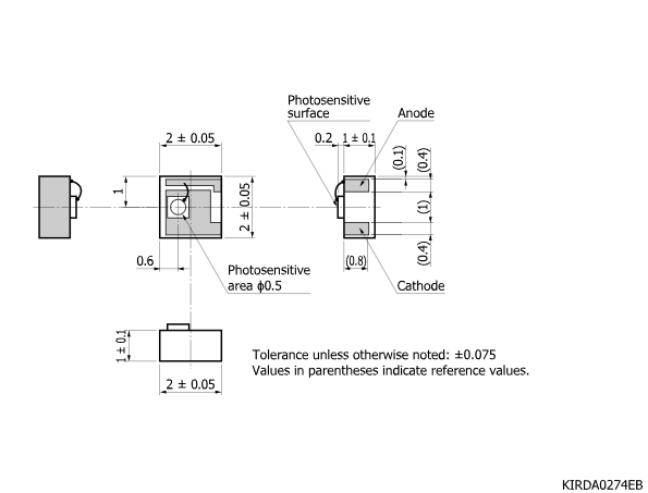 InGaAs PIN 光電二極管G15553-005C(圖2)