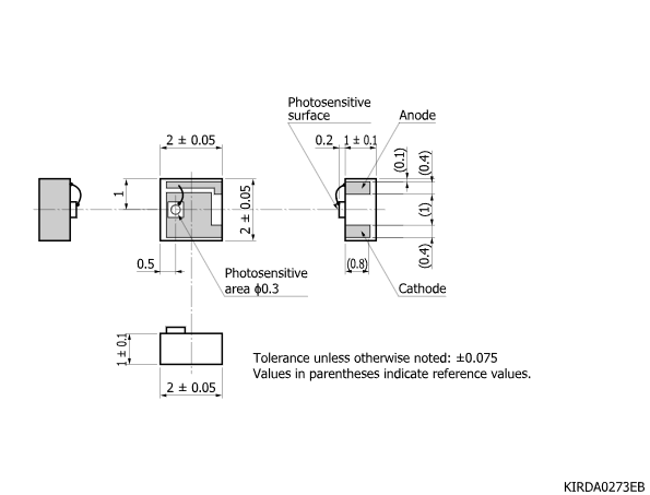 InGaAs PIN 光電二極管G15553-003C(圖2)