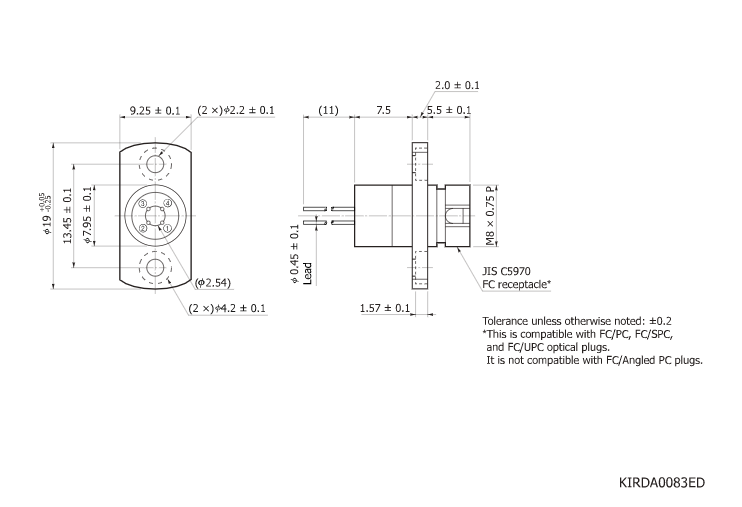 帶前置放大器的InGaAs PIN光電二極管G9821-32(圖1)