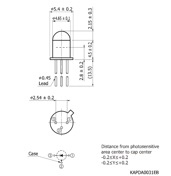 硅APD S12086(圖2)