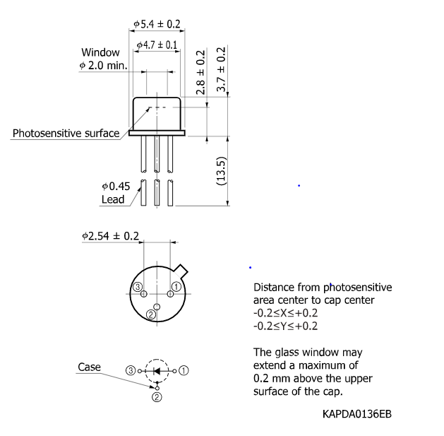 硅APD雪崩光電二極管 S12023-10(圖2)