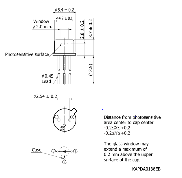 硅雪崩二極管APD 可用于LiDAR傳感器 S12023-05(圖2)