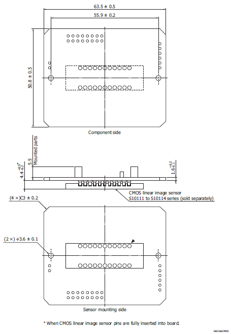 CMOS線陣圖像傳感器驅(qū)動(dòng)電路C10808-01(圖1)