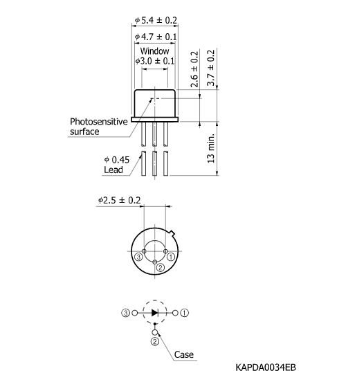 InGaAs 雪崩二極管APD 可用于LiDAR傳感器 G8931-04(圖2)